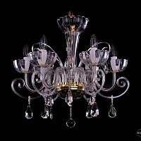 Хрустальная подвесная люстра Bohemia IVELE Crystal 1333/6/240/G