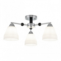 Потолочная люстра Arte Milano 325119/3 CR+BK