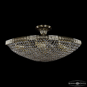 Хрустальная потолочная люстра Bohemia IVELE Crystal 19323/55IV GB