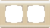 Рамка на 2 поста (шампань) Werkel WL12-Frame-02