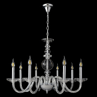 Подвесная люстра Crystal Lux ARABESQUE SP8 CHROME