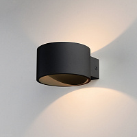 Настенный светодиодный светильник Elektrostandard Coneto Coneto LED чёрный (MRL LED 1045)