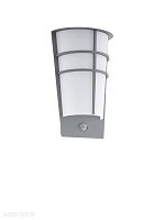 Уличный светодиодный настенный светильник с датчиком движения EGLO BREGANZO 1 96017