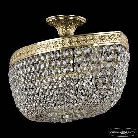 Хрустальная потолочная люстра Bohemia IVELE Crystal 19283/80IV G