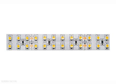 Светодиодная лента 3000К 24V DC, 19,2W/m,240 д/м., самоклейка, бобина 5 м Donolux DL-18286/W.White-24-240