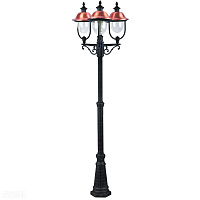 Напольный уличный светильник Arte Lamp BARCELONA A1486PA-3BK