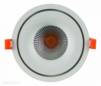 Встраиваемый светильник Arte Lamp Apertura A3315PL-1WH