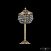 Хрустальная настольная лампа Bohemia IVELE Crystal 19013L6/35IV G