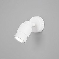 Настенный светодиодный светильник Eurosvet Plat 20125/1 LED белый
