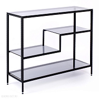 Кованый металлический консольный столик AllConsoles  1011-CB loft grey