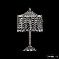 Хрустальная настольная лампа Bohemia IVELE Crystal 19201L6/25IV Ni Leafs