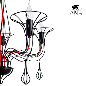 Люстра подвесная Arte Lamp ARTEFACT A3225LM-5BK