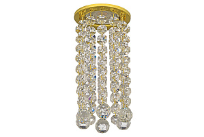 Встраиваемый хрустальный светильник Dio D'Arte Osimo GU10.5.14.8.708 G