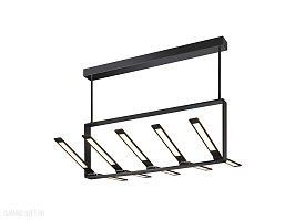 Подвесной светодиодный светильник Donolux Seoul S111076/10 Black