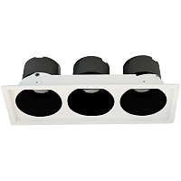 Встраиваемый светодиодный светильник 3x10W, 3000K Wertmark DORSUM WTD.O21.060.30.30