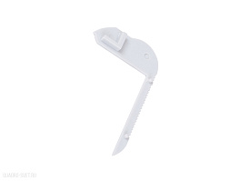 Левая боковая глухая заглушка для алюминиевого профиля DL18508 Alu Donolux CAP 18508.1L Alu
