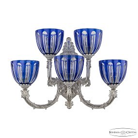 Бра Bohemia Ivele Crystal Florence 7109B15/3+2/210 NW P1 U Clear-Blue/H-1H