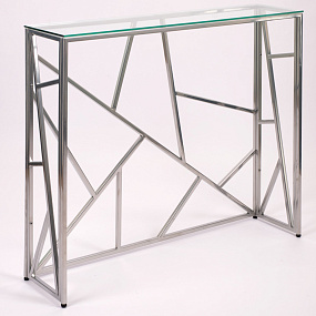 Узкий консольный столик в прихожую AllConsoles  1052-CS clear
