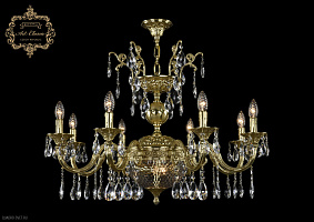 Хрустальная подвесная люстра Bohemia Art Classic 31.29.8.CK250SP.250GL.G.Sp.Clear.1C