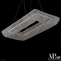 Большая хрустальная светодиодная люстра APL LED Rimini S515.0.80.A.4000