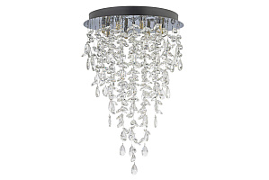 Каскадная хрустальная люстра Arti Lampadari Flusso H 1.4.45.638 N