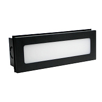 Уличный настенный светодиодный светильник Arte Lamp A1505IN-1BK