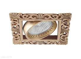 Встраиваемый поворотный светильник Donolux SA1563-French Gold