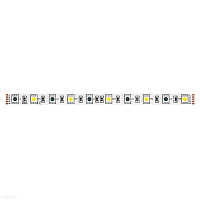Светодиодная лента 24В 5050 14,4Вт/м RGB+W 6000K IP20 Maytoni 10178