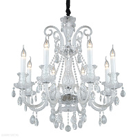 Хрустальная подвесная люстра Omnilux Formello OML-89203-08