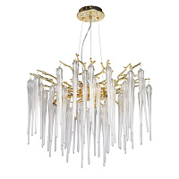 Подвесная люстра с хрусталем De City Лайма 467011608