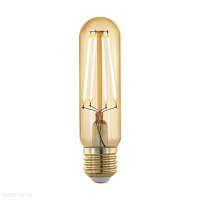 Лампа светодиодная филаментная диммируемая T32, 4W (E27), 1700K, 320lm, золотая EGLO LM_LED_E27 1169