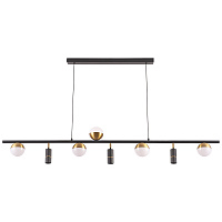 Подвесной светодиодный светильник Crystal Lux CLT 047C8 L1400 BL-GO