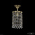 Хрустальный подвесной светильник Bohemia IVELE Crystal 19203/15IV G