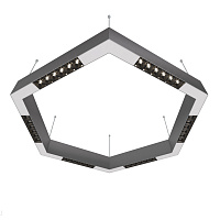 Подвесной светодиодный светильник 0,7м 36Вт 48° Donolux Eye-hex DL18515S111А36.48.700BW