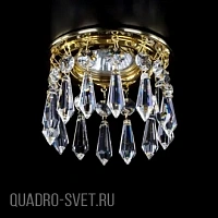 Встраиваемый хрустальный светильник ArtGlass SPOT 17 CE