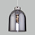 Подвесной светильник со стеклянным плафоном Eurosvet Tandem 50119/1 никель