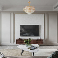 Подвесная хрустальная люстра Arte Milano 376109/9/300/570 GD