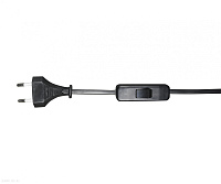 Шнур с переключателем черный (2м) KINK Light A2300,19