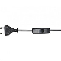 Шнур с переключателем черный (2м) KINK Light A2300,19