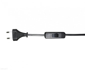 Шнур с переключателем черный (2м) KINK Light A2300,19