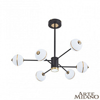 Потолочная светодиодная люстра Arte Milano 272069/6 BK