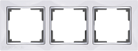 Рамка на 3 поста (белый) Werkel WL03-Frame-03-white