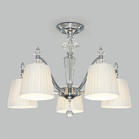 Потолочная классическая люстра Eurosvet Diva 60122/5 хром