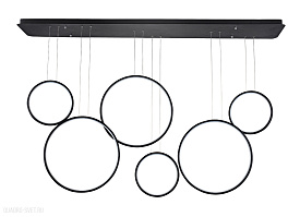 Подвесной светодиодный светильник Donolux Olimpiya S111024/6 180W Black