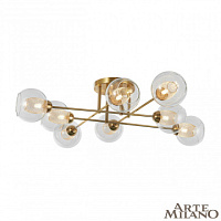 Потолочная люстра Arte Milano 272880/8 GD