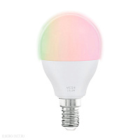 Светодиодная лампа умный свет, RGB P45, 5W(E14), 470lm, 2700-6500К EGLO LM_LED_E14 11857