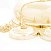 Бильярдный светильник на пять плафонов «Crown» (золотистая штанга, золотистый плафон D38см) 75.016.05.0
