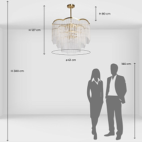 Потолочная люстра MW-Light Лавиния 443011409