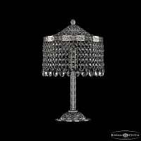 Хрустальная настольная лампа Bohemia IVELE Crystal 19201L6/25IV Ni