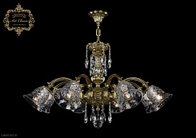 Хрустальная подвесная люстра Bohemia Art Classic 31.31.8.NV215IV.150SP.G.Sp.Clear.1B